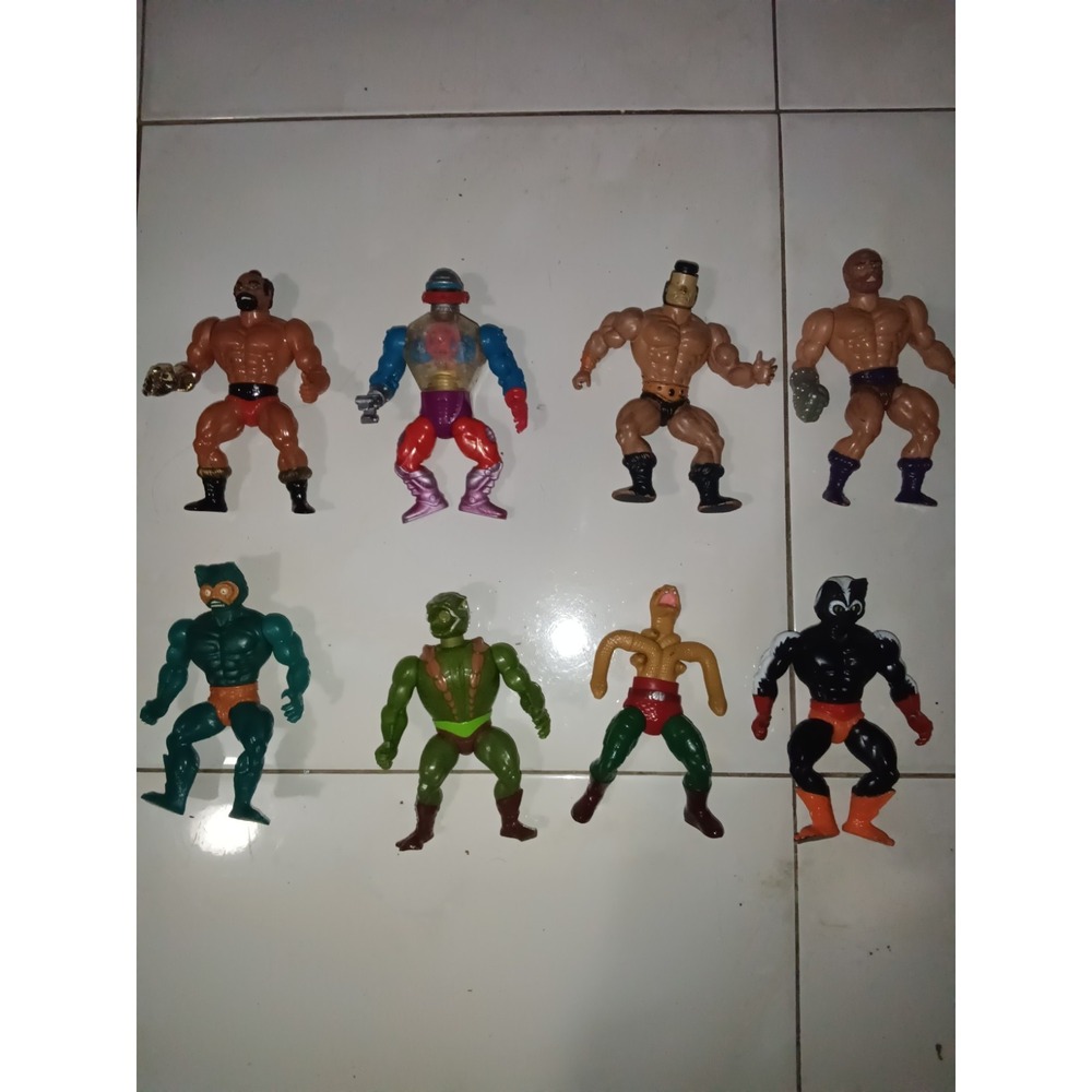 Mattel Masters of the Universe Vintage Mixed Lot 8 Action Figures 1980s